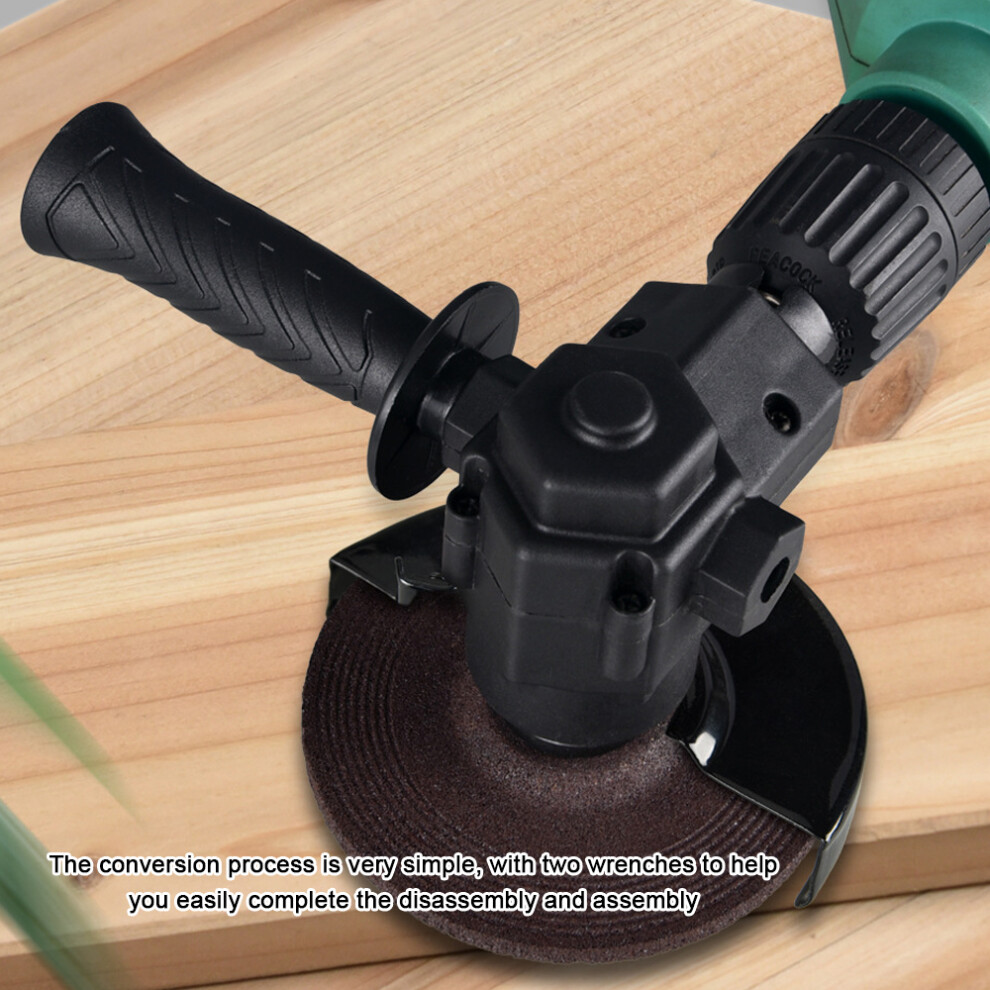 Electric Drill To Angle Grinder Diy Conversion Accessories Set 323163103877