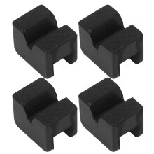 4x Gummipuffer Universal Schlitzaufsatz Schutz