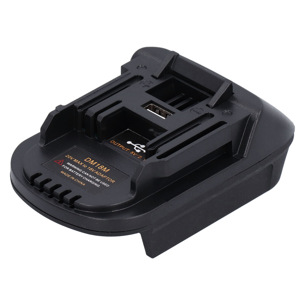 Battery Adapter Converter 18V Dm18m For Milwaukee Lithium Power Tool 323163152202
