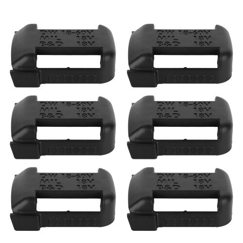 6x Akku-Montageadapter für Milwaukee