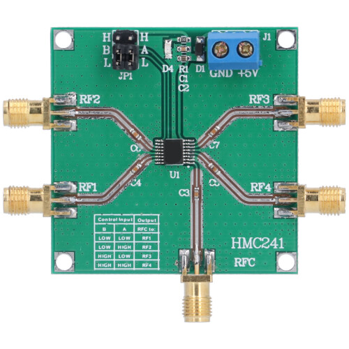RF-Schaltmodul 1-polig DC-3,5GHz 4-fach Wireless