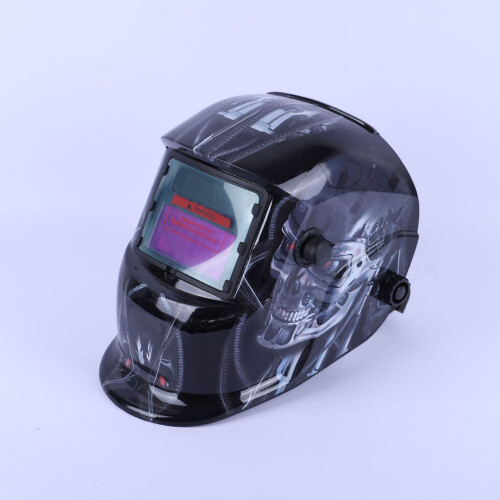 (Type 4) Klappbarer Schweißhelm LCD Automatik-Dunkelung Klappschale