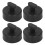 4x Schwerlast-Gummipuffer Anti-Biegung Boden 5