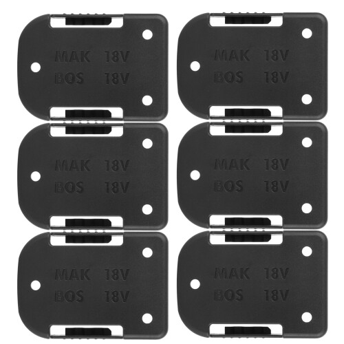 6x Akku-Montageadapter für BOSCH 18V 1