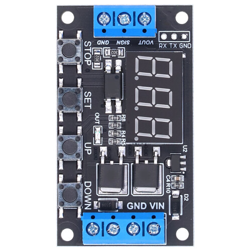 Digital Delay Module LED Relay Board for Industrial Control 1