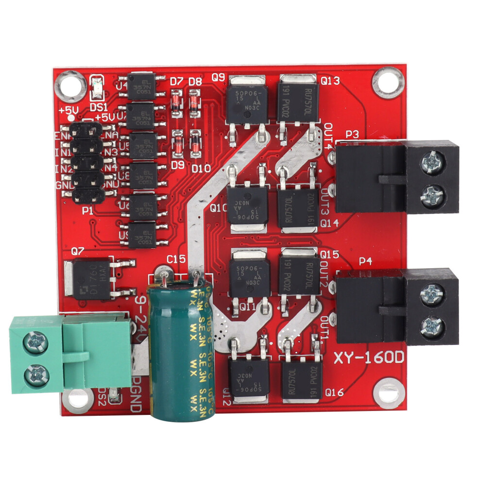 Dc Motor Driver Module 6.5V-27V 7A 160W Dual H Bridge 323163153414