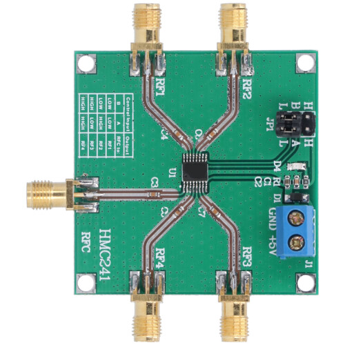 RF-Schaltmodul 1-polig DC-3,5GHz 4-fach Wireless 1