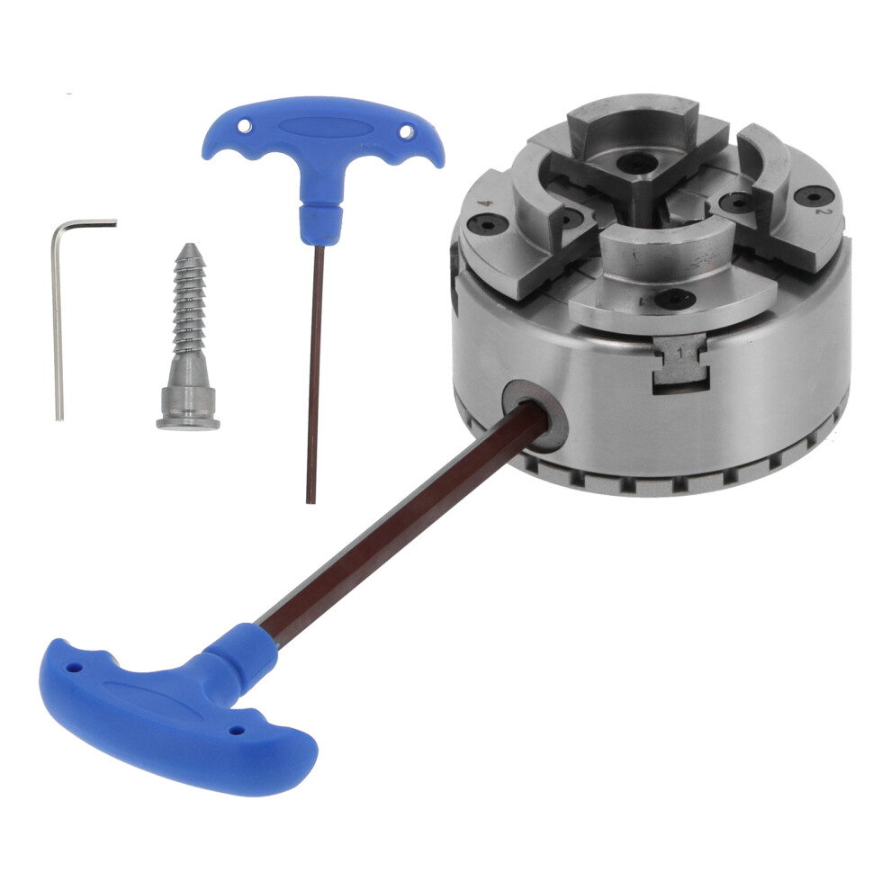 Selfcentering Lathe Chuck Set 1In8 Kp96e 4In 323163153780