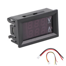 (50A) Digital Voltmeter Ammeter Dual LED DC 0-100V 50A