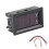 (50A) Digital Voltmeter Ammeter Dual LED DC 0-100V 50A 1
