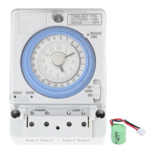 Mechanischer 24h-Timer für Warmwasserbereiter, 100-240VAC