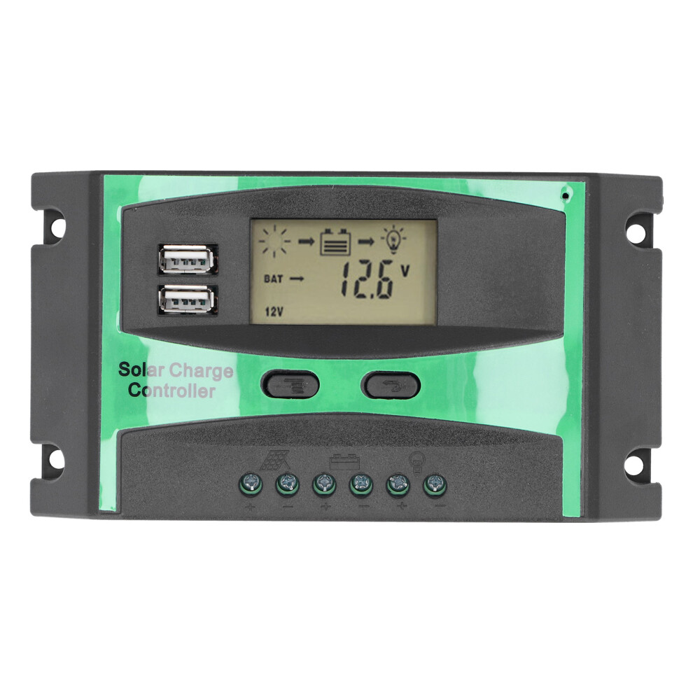 Solar Charge Controller 12-24V 30A Pwm Discharge Regulator Ld3024u 323163154442