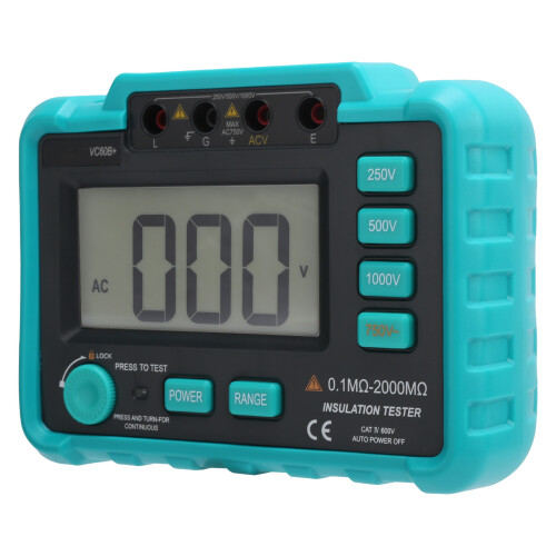 VC60B+ Digitalmultimeter 250/500/1000V LCD-Display 2