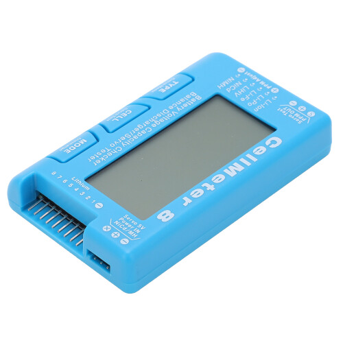 CellMeter-8 LCD Batterietester mit Hintergrundbeleuchtung 1
