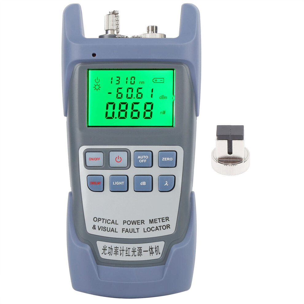 Dxp-50D Optical Power Meter Handheld Red Light Fiber Tester 5Km 1Mw 323163160221