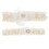 Hochzeitsstrumpfband Strumpfbänder Beige 2er Set 1