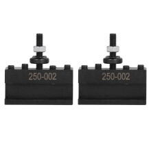 2Pcs Tool Post Holder High Speed Steel 250-002
