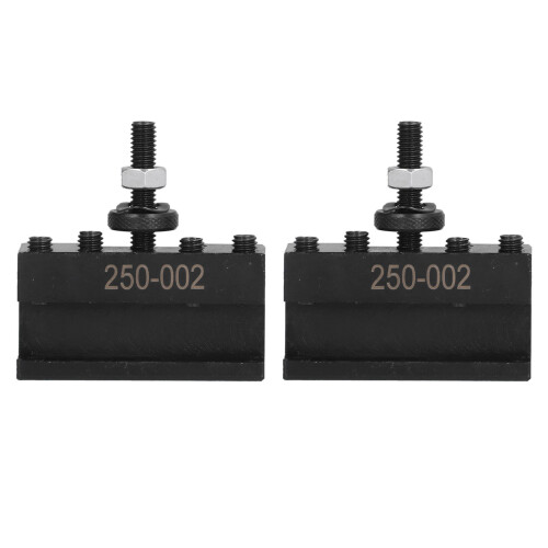 2Pcs Tool Post Holder High Speed Steel 250-002