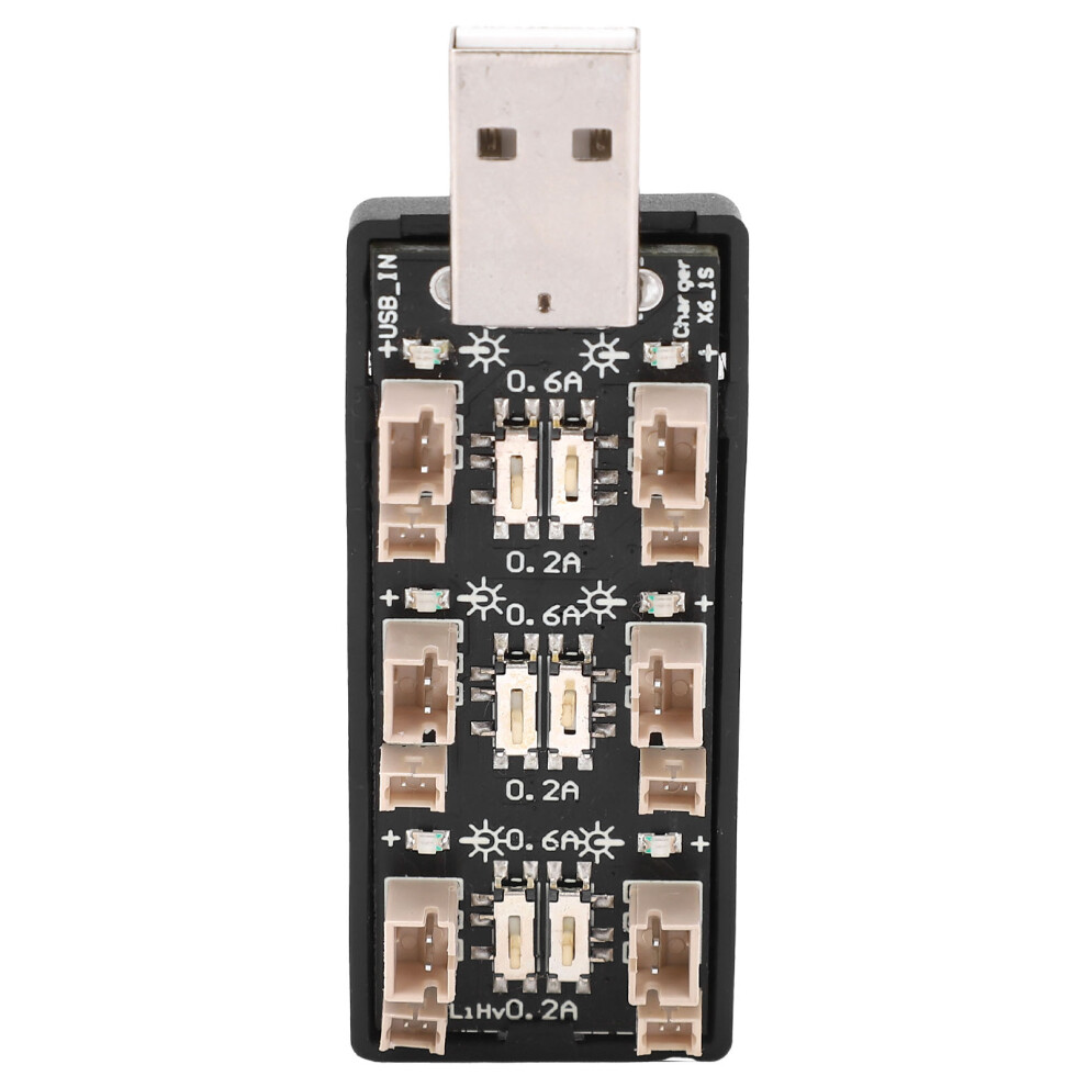 Lithium Battery Charging Board 6-Channel Usb 3.8V 4.35V 323163160269