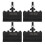 4Pcs Tool Post Holder High Speed Steel 250-002 1