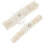Hochzeitsstrumpfband Strumpfbänder Beige 2er Set 3