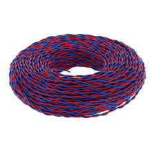 RVS-2x1 56G PVC Isolierkabel Rot/Blau 100m AC300V