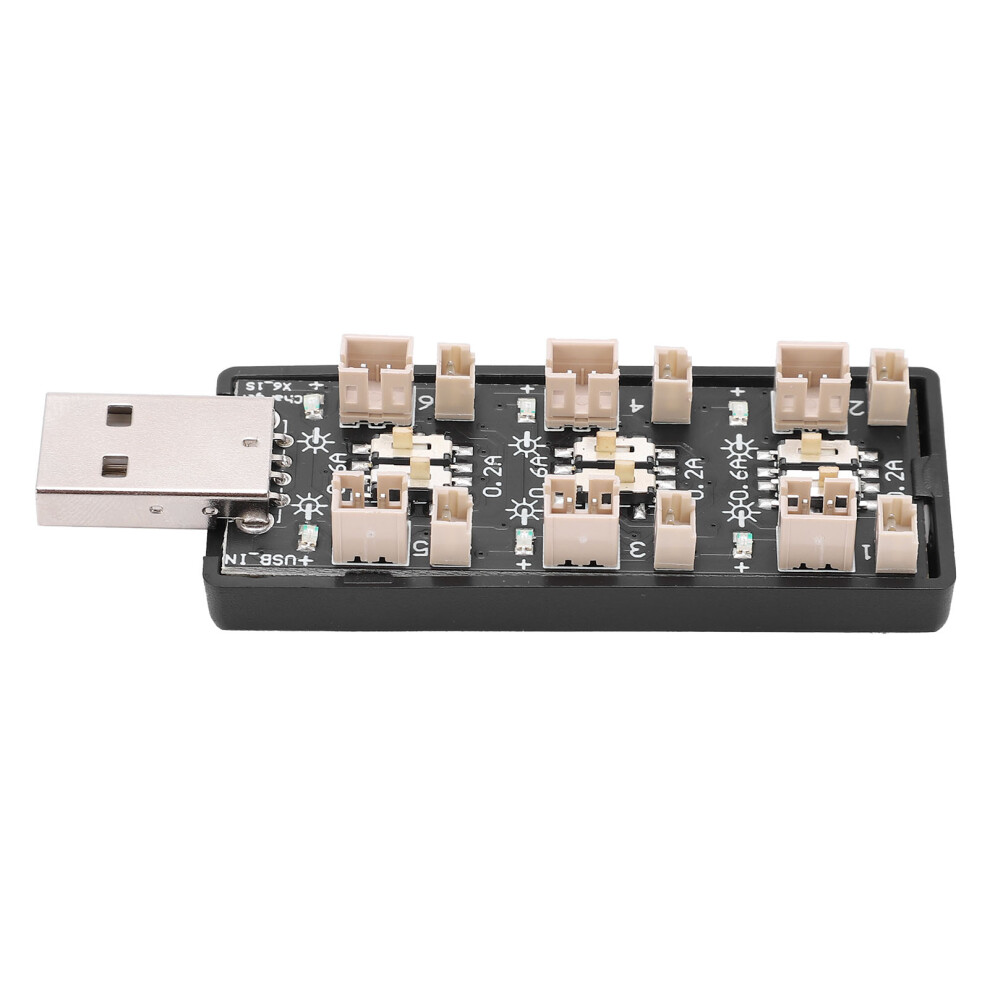 6-Channel Usb Lithium Battery Charging Board 3.7V 4.20V 323163160290