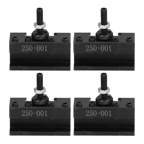 4Pcs Tool Post Holder High Speed Steel 250-001