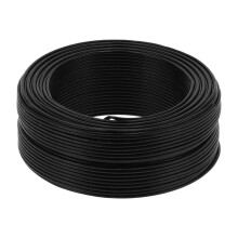 Kupfer PVC Kabel 19-adrig BVR-1x2.5 100m Schwarz AC450V