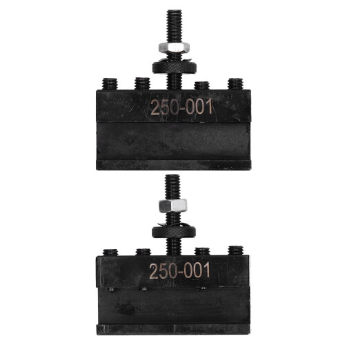 2Pcs Tool Post Holder High Speed Steel 250-001 1