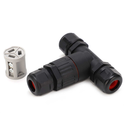 Wire Connector IP68 Waterproof PA66 Flame Retardant CDF200/3T