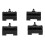 4Pcs Tool Post Holder High Speed Steel 250-002 2