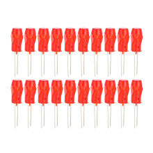 (Red Light) 20 Stk LED-Kunststofffassung PC-Anzeige 5mm Rot
