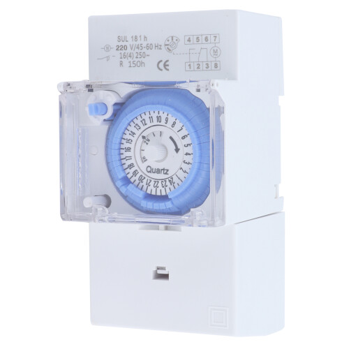 Mechanischer Zeitschalter 24h Energiespar-Timer 220VAC