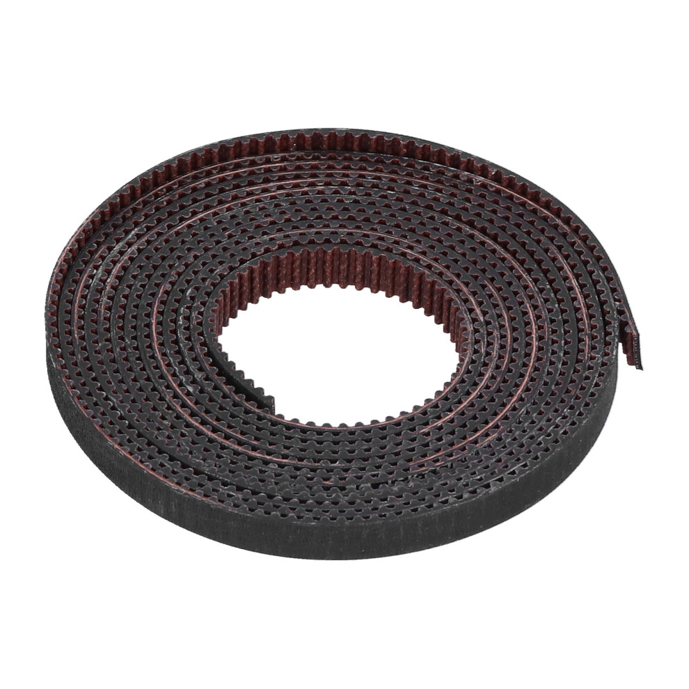 Open Timing Rubber Belt Synchronous For 3D Printer 2Gt-6Rf 2M 323163155210
