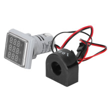 (White) Stromanzeiger 3-Display-Lampe 60-500V AC AD16-22VAT Weiß