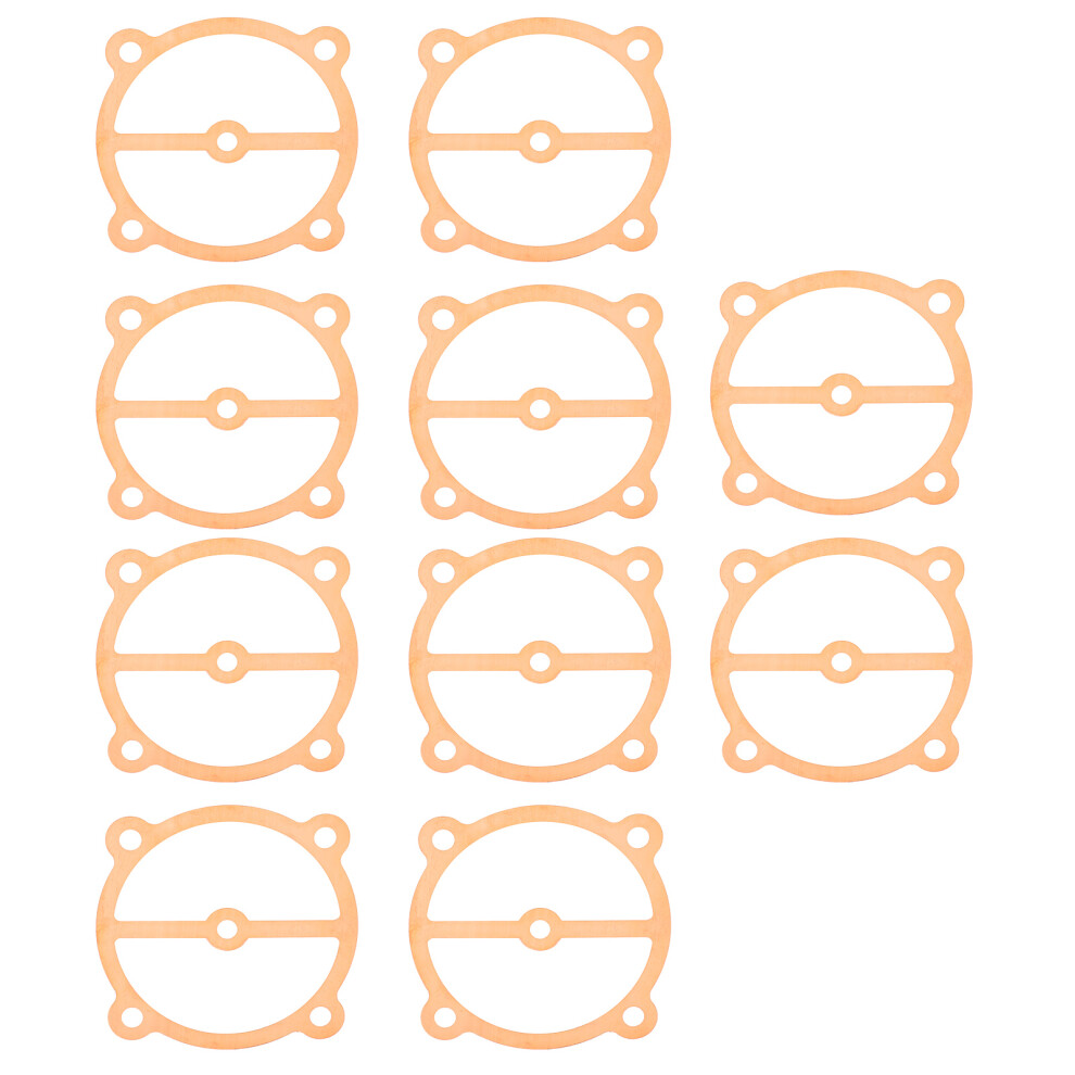 10Pcs Air Compressor Gasket 65Mm 5-Hole Copper Valve Plate 323163162331
