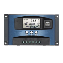 Solar Charge Controller MPPT LCD 12V-24V 30A Discharge Control