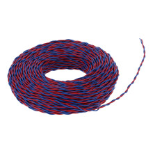 RVS-2x0.75 42-Kern PVC-isoliertes Kabel 100m AC300V rot/blau