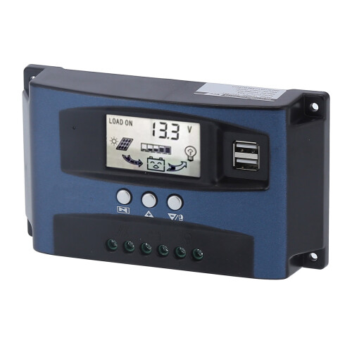 Solar Charge Controller MPPT LCD 12V-24V 30A Discharge Control 2
