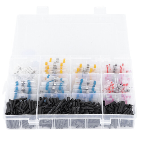 600Pcs Waterproof Heat Shrinkable Polyolefin Wire Connector