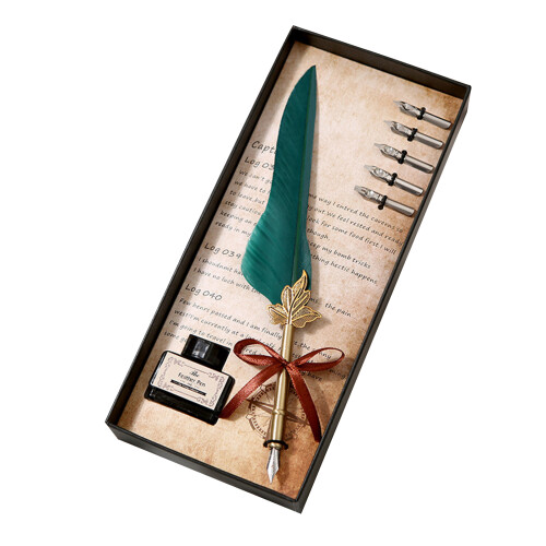 Füllfederhalter & Tinte Set Mit Ersatzspitzen Vintage Geschenk