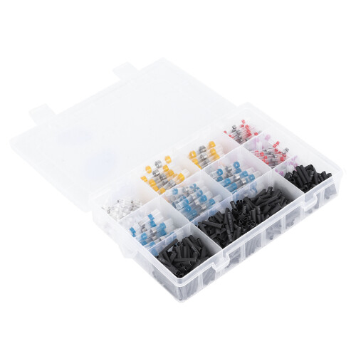 600Pcs Waterproof Heat Shrinkable Polyolefin Wire Connector 2