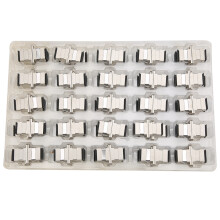 50x Faserflansch SCSC Metall-Optikadapter