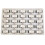 50x Faserflansch SCSC Metall-Optikadapter 1