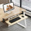 Verstellbare Tastaturablage unter Tisch 52x25cm 1