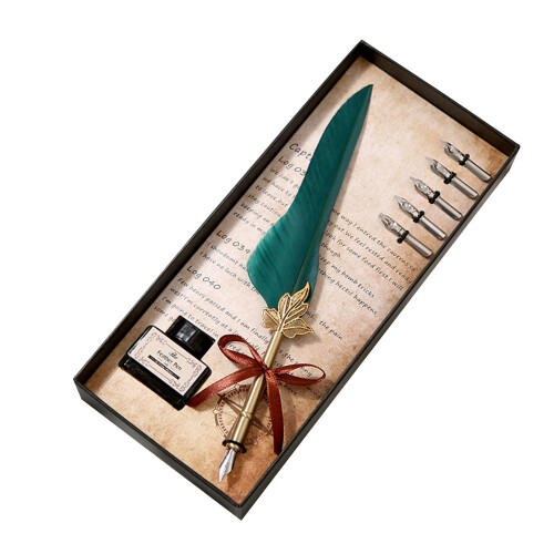 Füllfederhalter & Tinte Set Mit Ersatzspitzen Vintage Geschenk 1