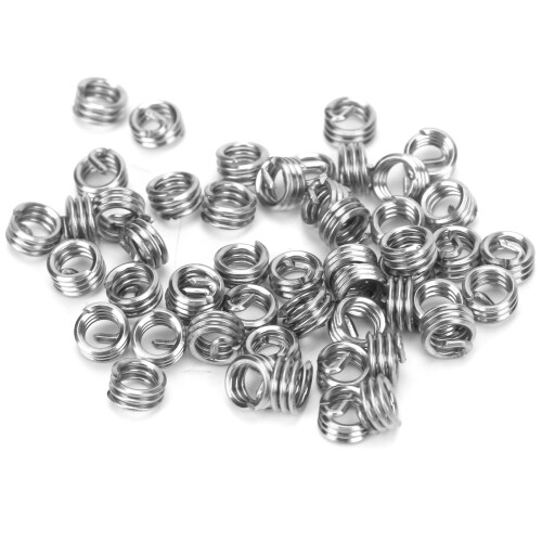 50x Gewindeeinsätze M10-24x1D Drahtschutzhülse