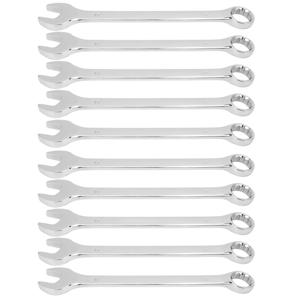 10Pcs Ratchet Wrench 17Mm Combination Spanner Set 323163168647
