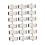 50x Faserflansch SCSC Metall-Optikadapter 3